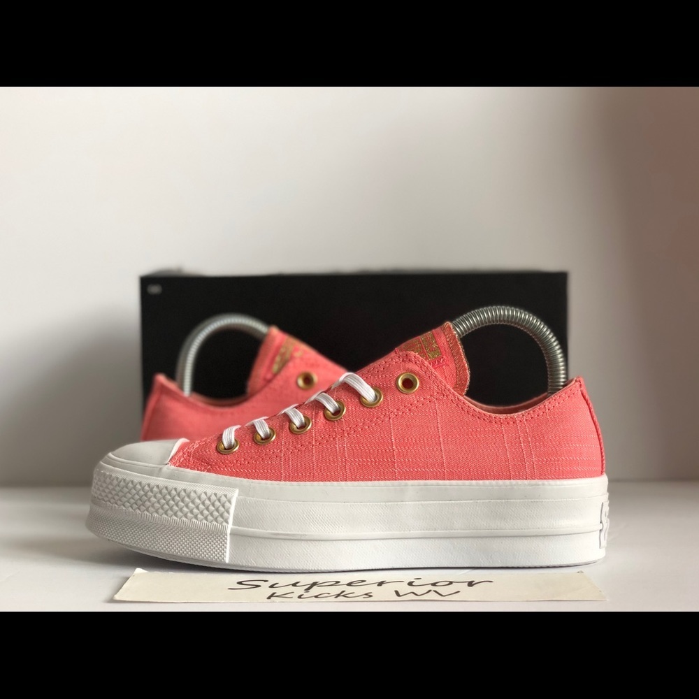 Converse CTAS Lift Ox “Pink/Driftwood”